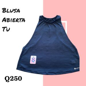 Blusa Abierta Tu Azul
