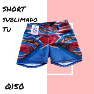 Short Sublimado Super Azul