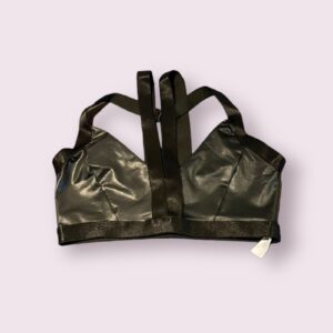 Top Metalizado Negro